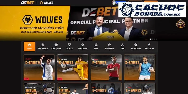 Debet – Những Thông Tin Bạn Nên Biết Về Nền Tảng Cá Cược Này 3 Những danh mục game hot nhất hiện nay tại Debet