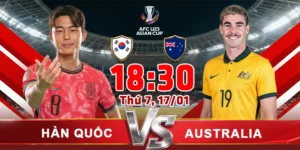 U23 Australia vs U23 Hàn Quốc