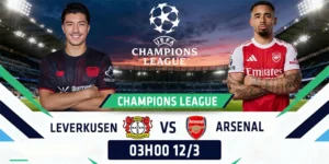 Soi Kèo Bayer Leverkusen Vs Arsenal 00h45 12/03 - Champions League 7 Soi Kèo Bayer Leverkusen Vs Arsenal 00h45 12/03 - Champions League