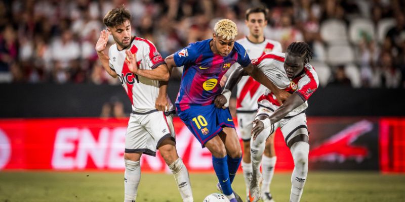 Chênh lệch phong độ giữa Barcelona vs Rayo Vallecano